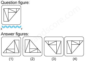 Non verbal reasoning, water images practice questions with detailed solutions, water images question and answers with explanations, Non-verbal series, water images tips and tricks, practice tests for competitive exams, Free water images practice questions